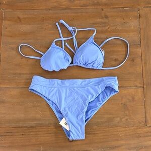 Blue Women's Bikini Set